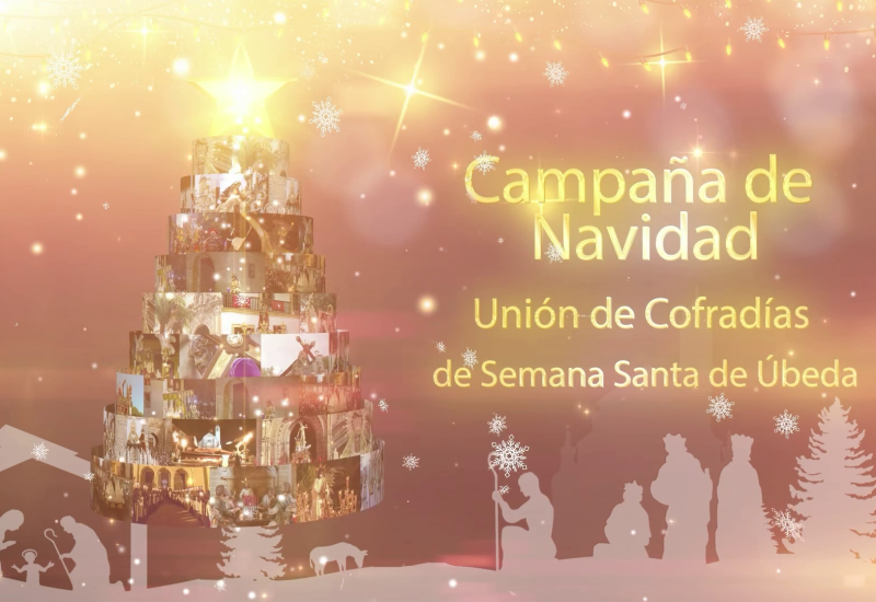 frame campana navidad
